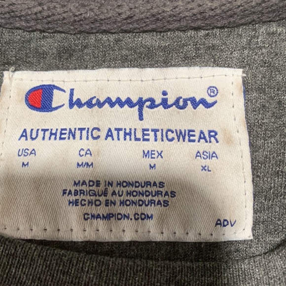 Champion medium sweater | grey sweater | Pullover sweater | Grey | Cozy - Picture 3 of 3